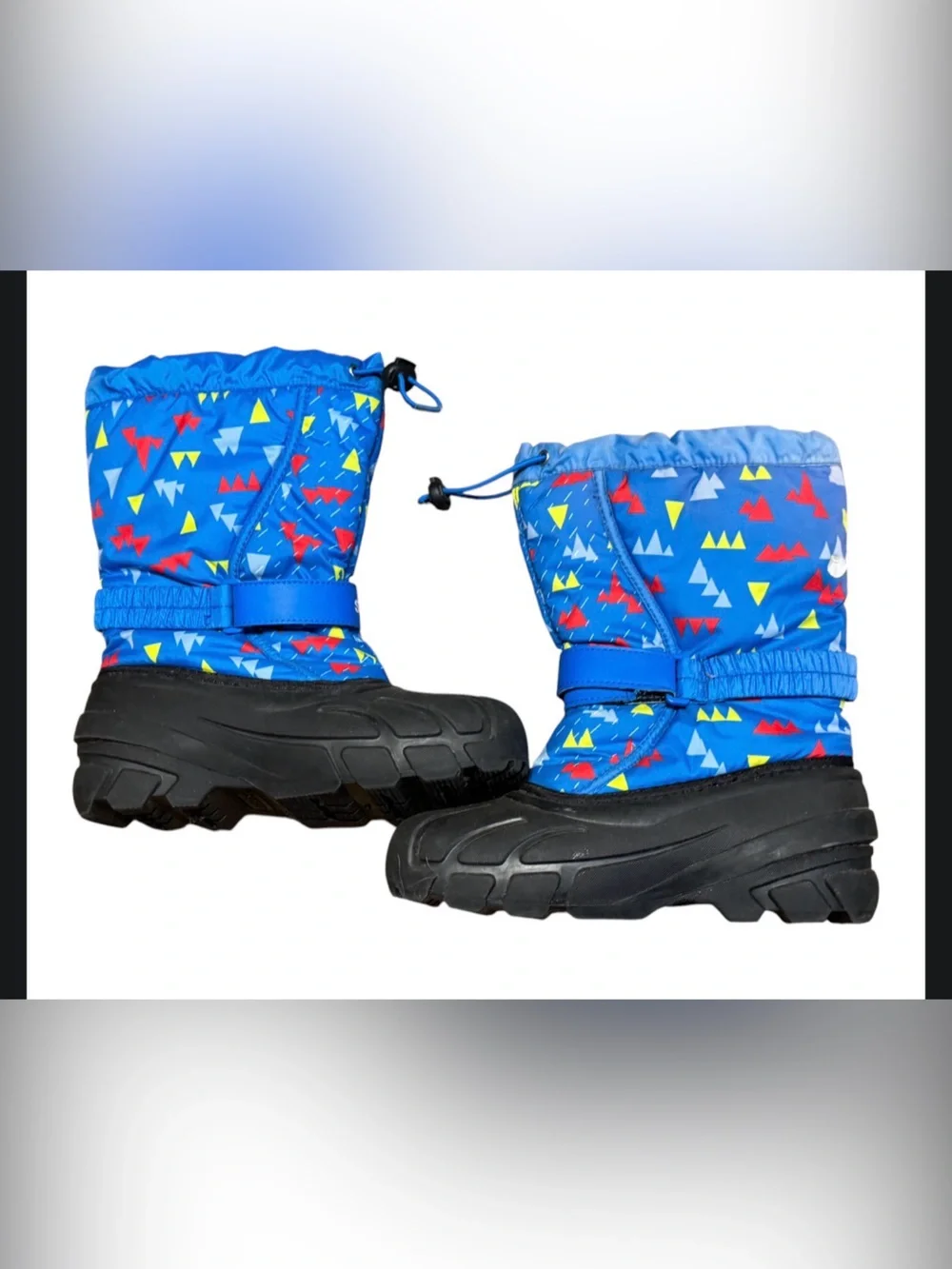 Sorel Kids' Flurry Boot SZ 6 Blue & Black